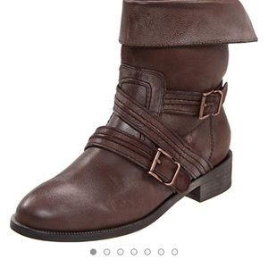 Joie leather ankle booties